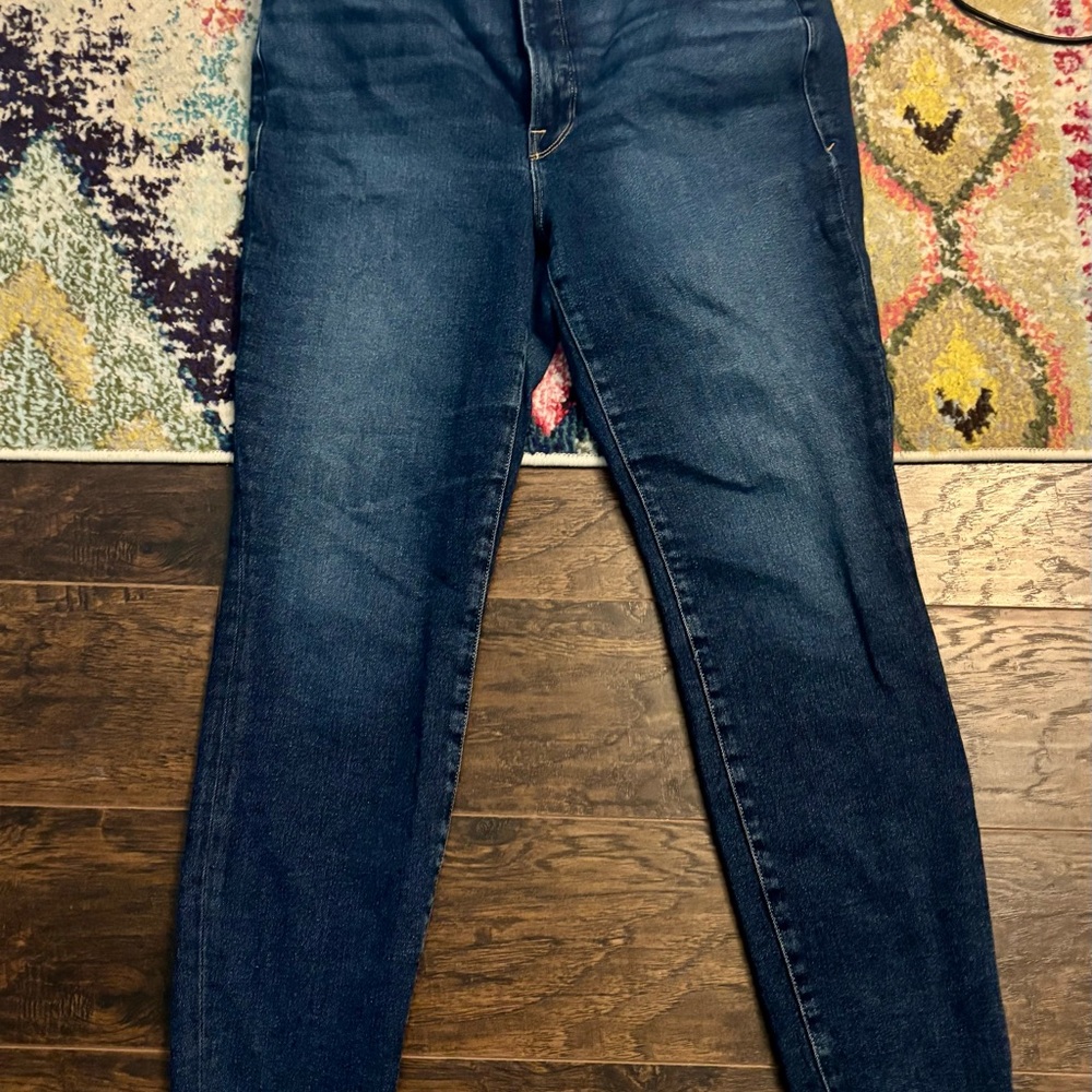 Good American Dark Blue Skinny Jeans